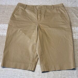 Vince Tan Flat Front Women’s Avery Bermuda Shorts Size 8